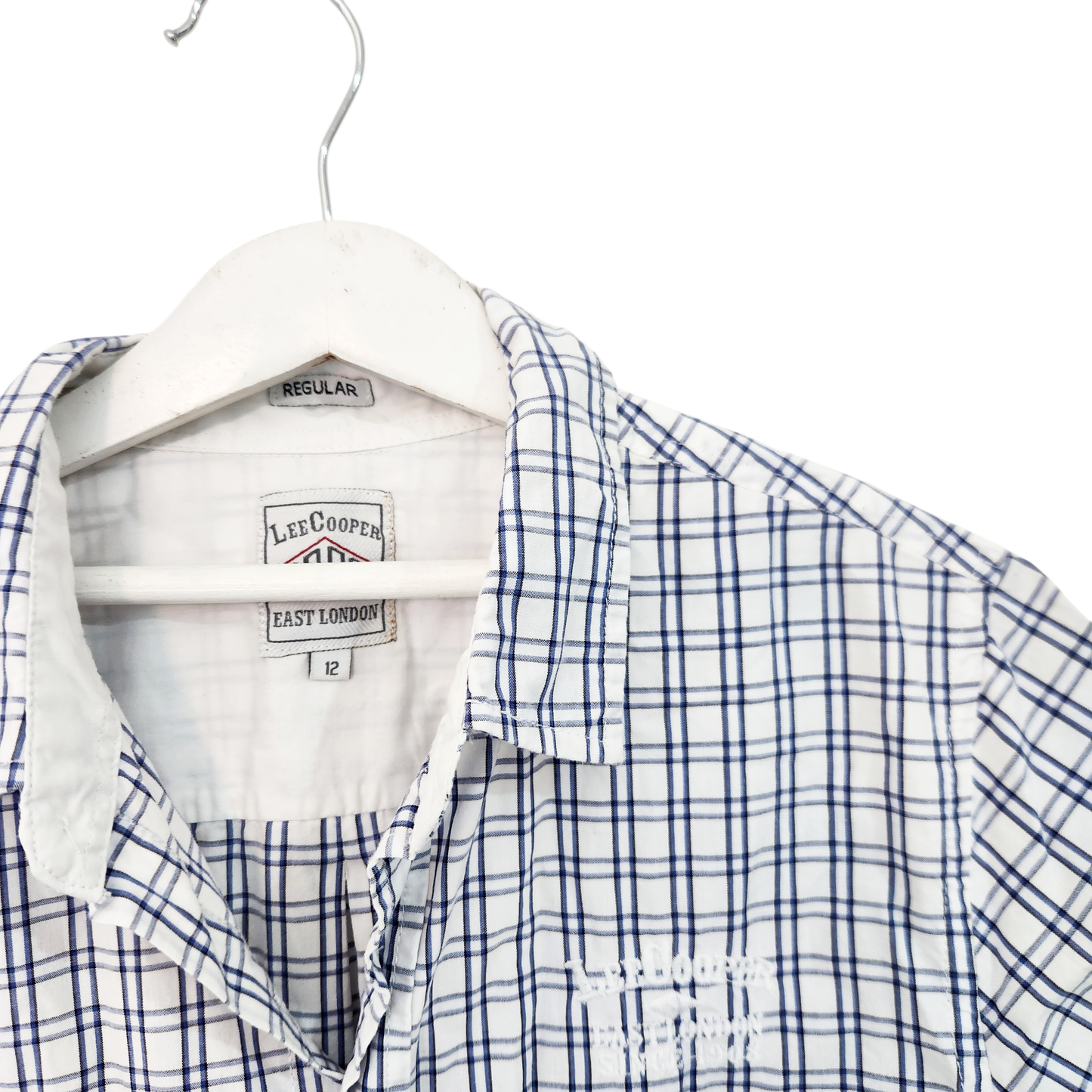 LEE COOPER חולצה קצרה מכופתרת לילדים גיל 12