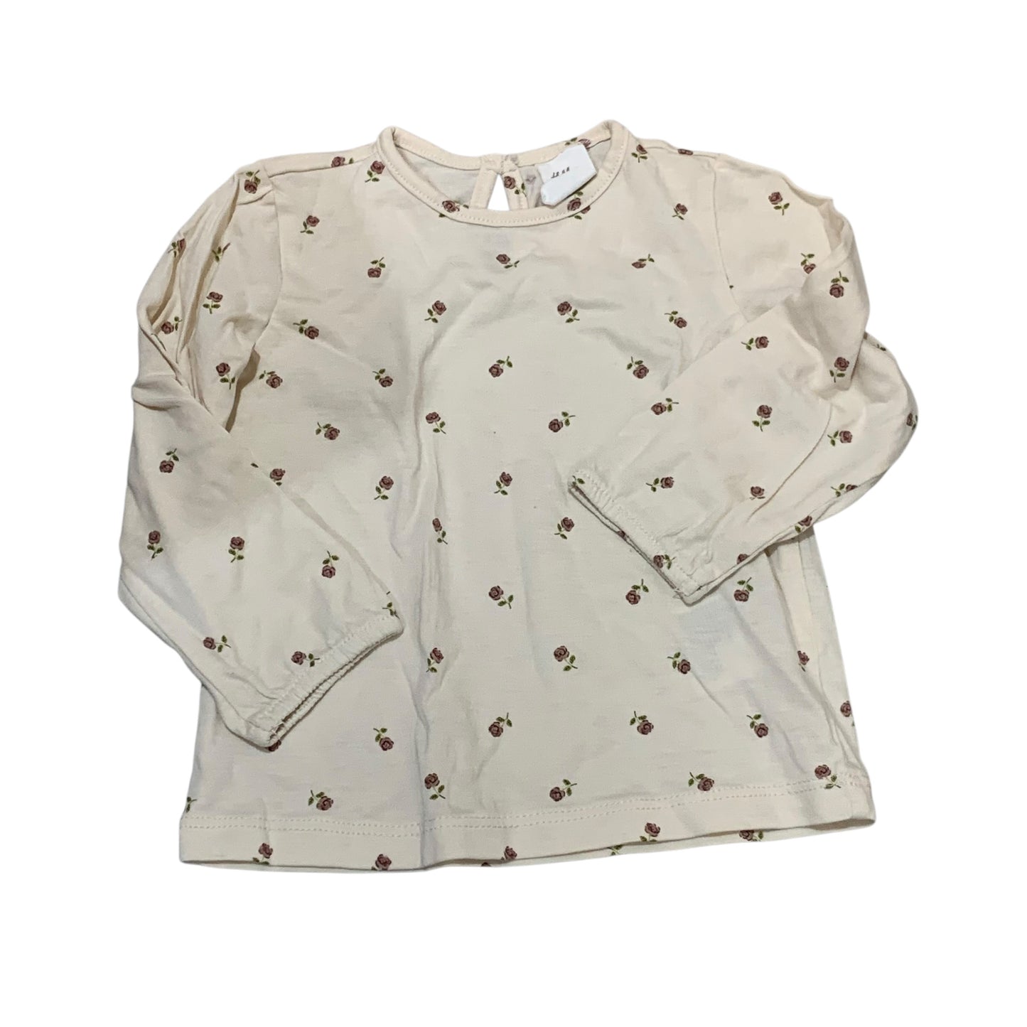 H&M חולצה דקה לילדות גיל 6-9 חודשים