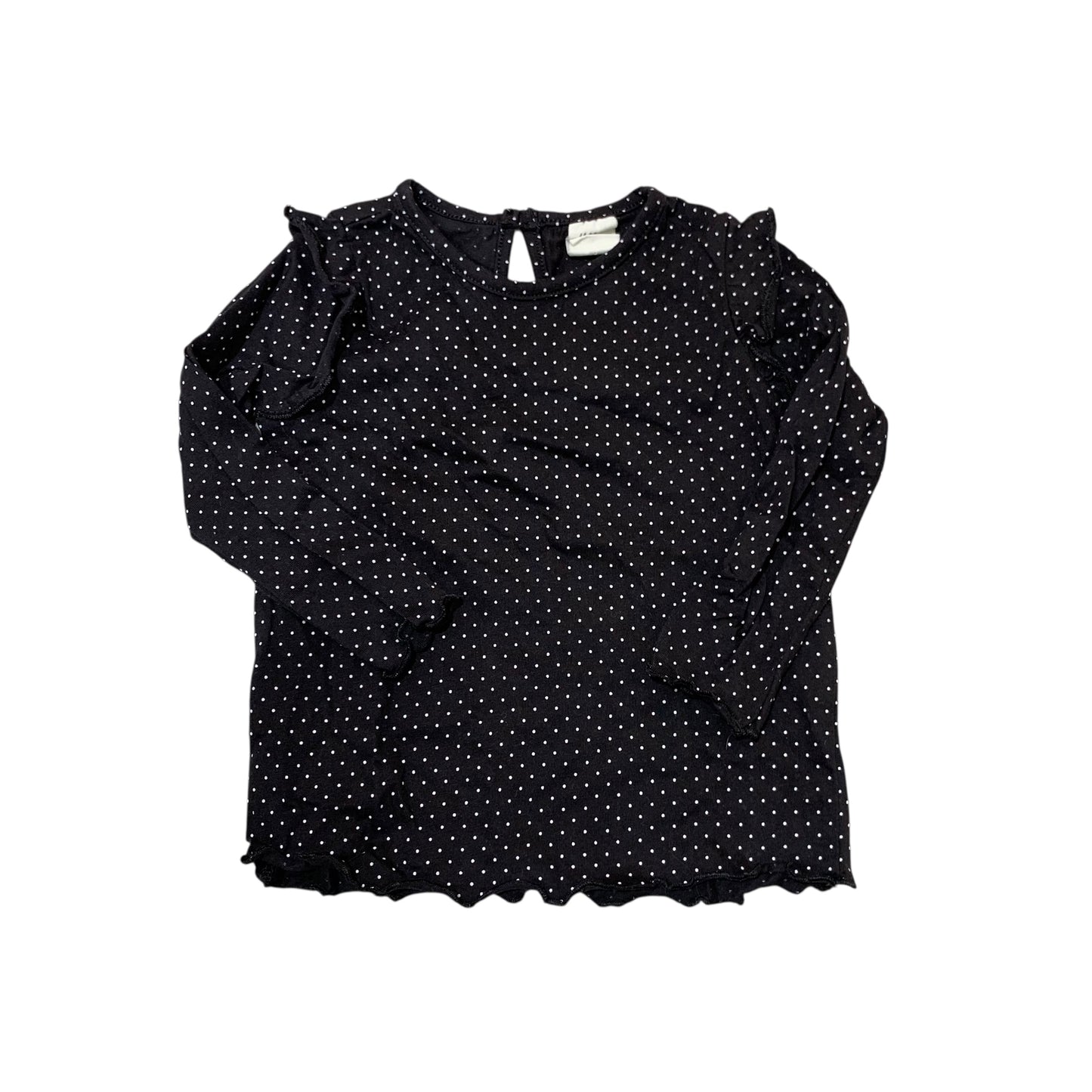 H&M חולצה דקה לילדות 6-12 חודשים