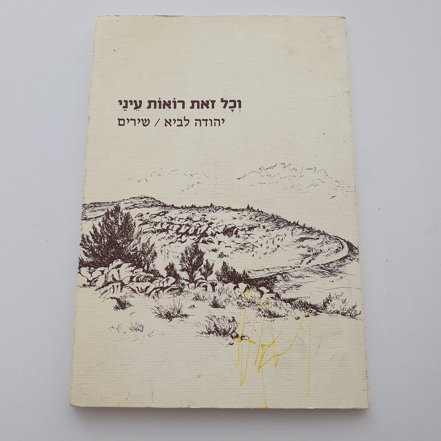 וכל זאת רואות עיני- יהודה לביא