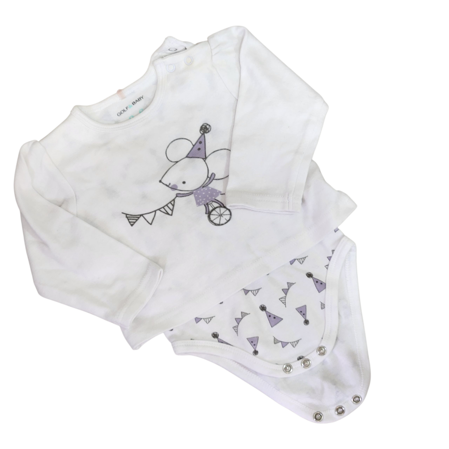 GOLF בגד גוף לתינוקות גיל 3-6 חודשים