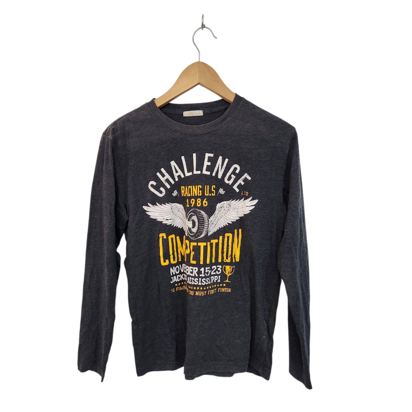 FOX חולצה ארוכה דקה לילדים גיל 16