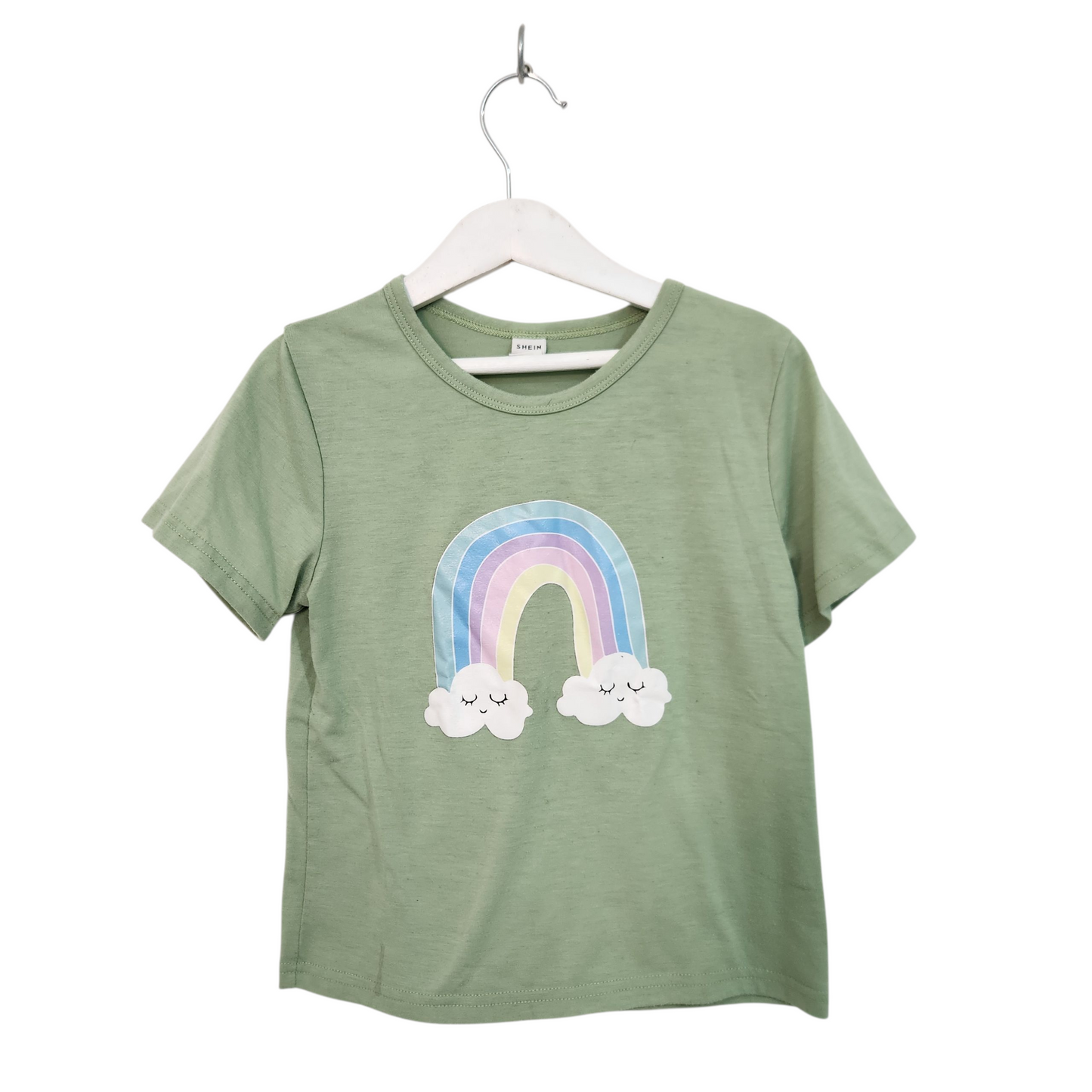 SHEIN חולצה קצרה לילדות גיל 5