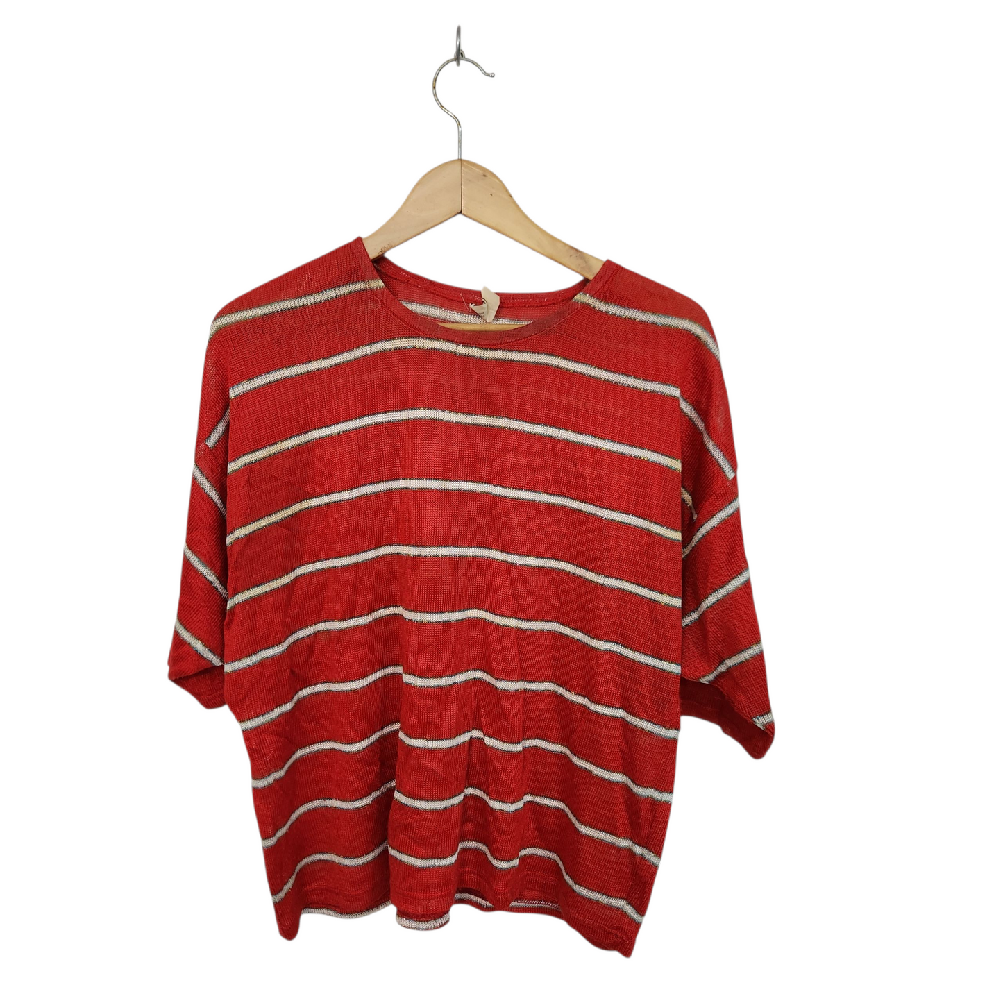 LIZ חולצת וינטג' סריג לאישה מידה XL/XXL