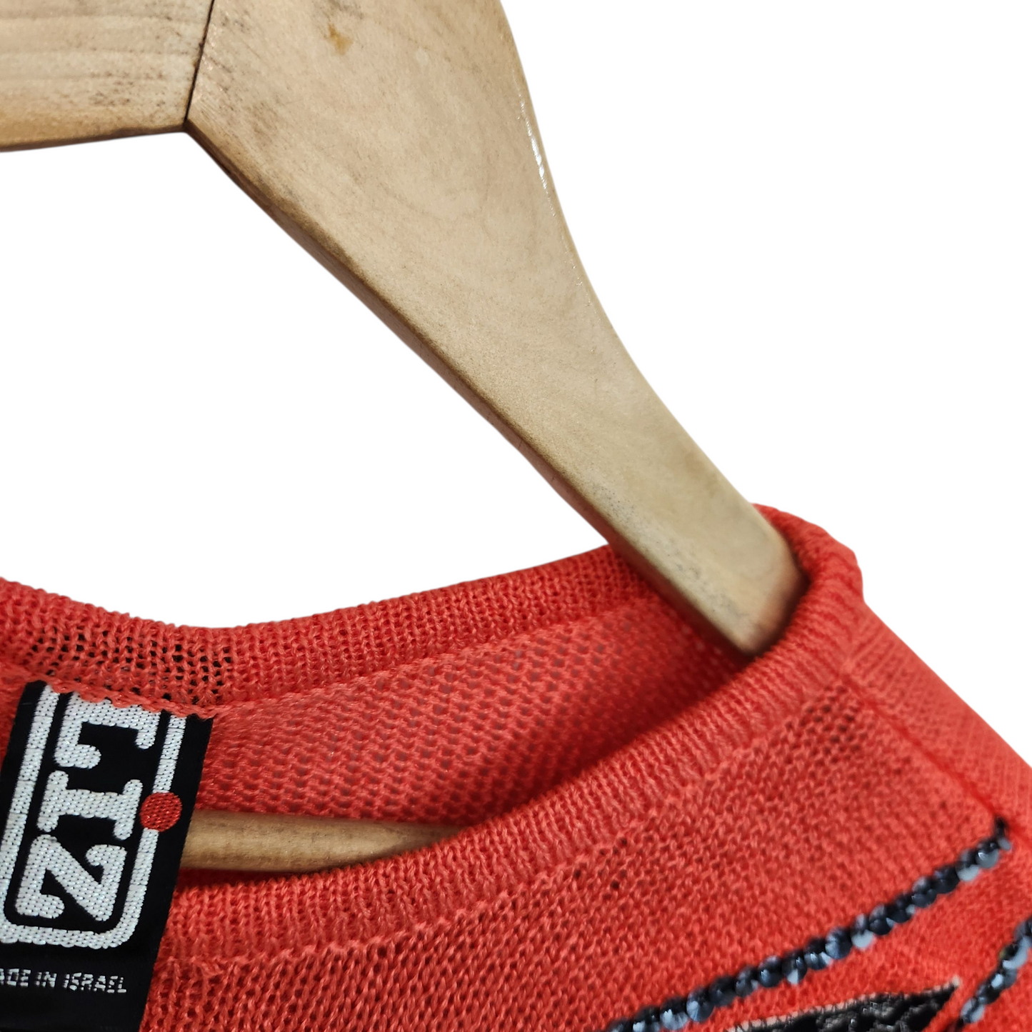 LIZ סוודר וינטג' לאישה מידה XL