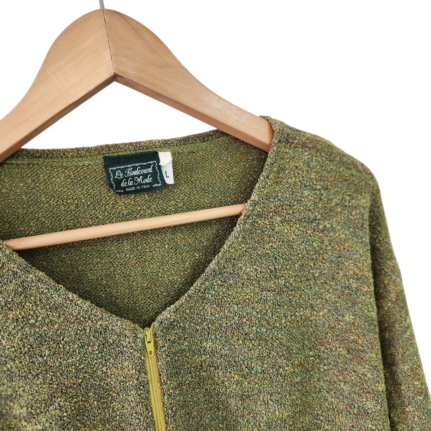 חולצת סריג אוברסייז וינטג' לאישה מידה L/XL