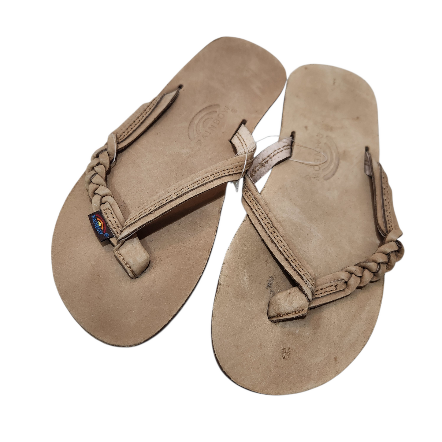 RAINBOW כפכפים חדשים עם תווית לילדות מידה 23