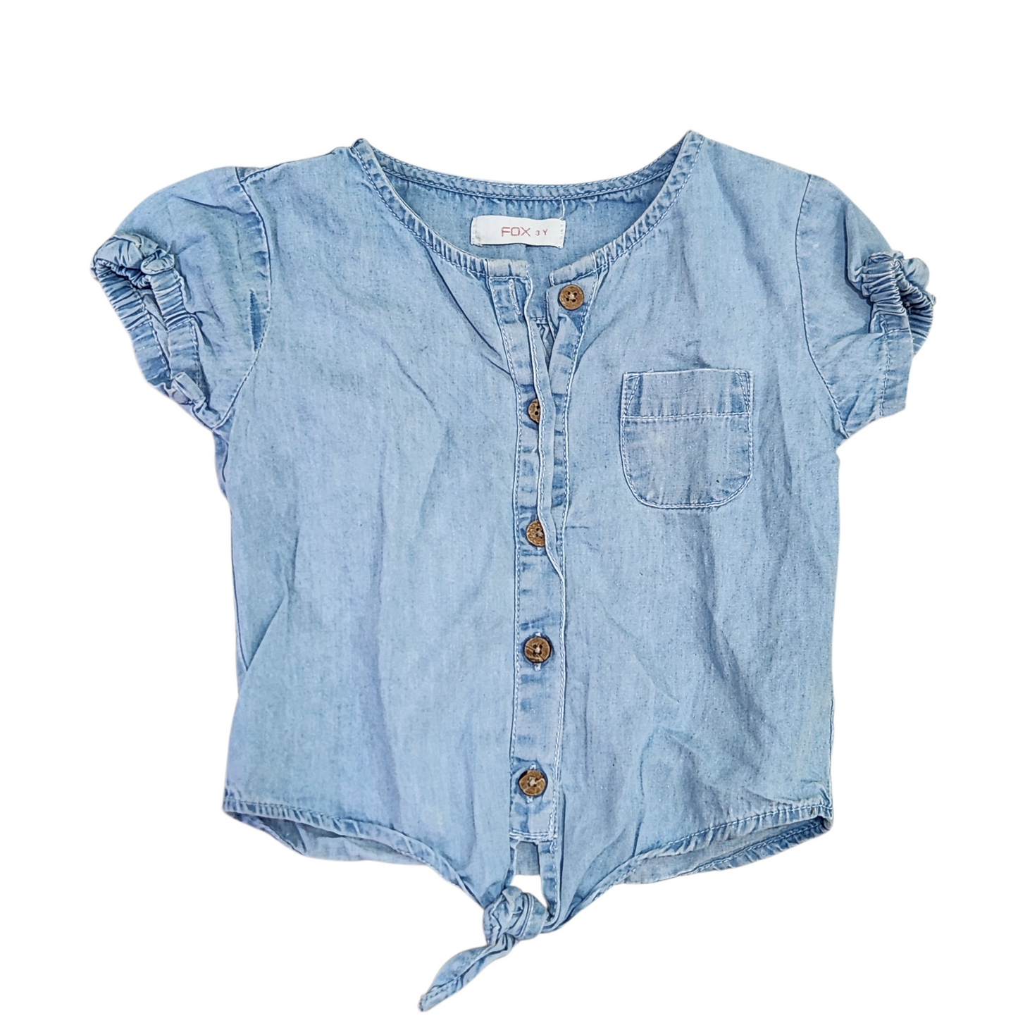 FOX חולצה קצרה לילדות גיל 3