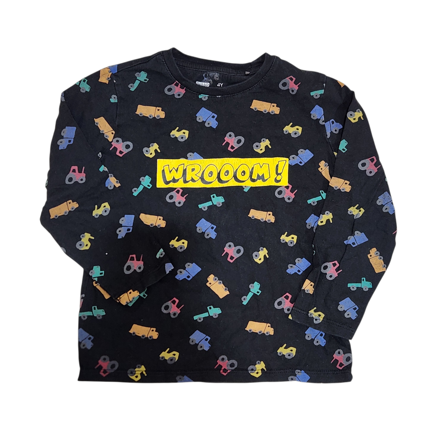 DELTA חולצה ארוכה דקה לילדים גיל 4