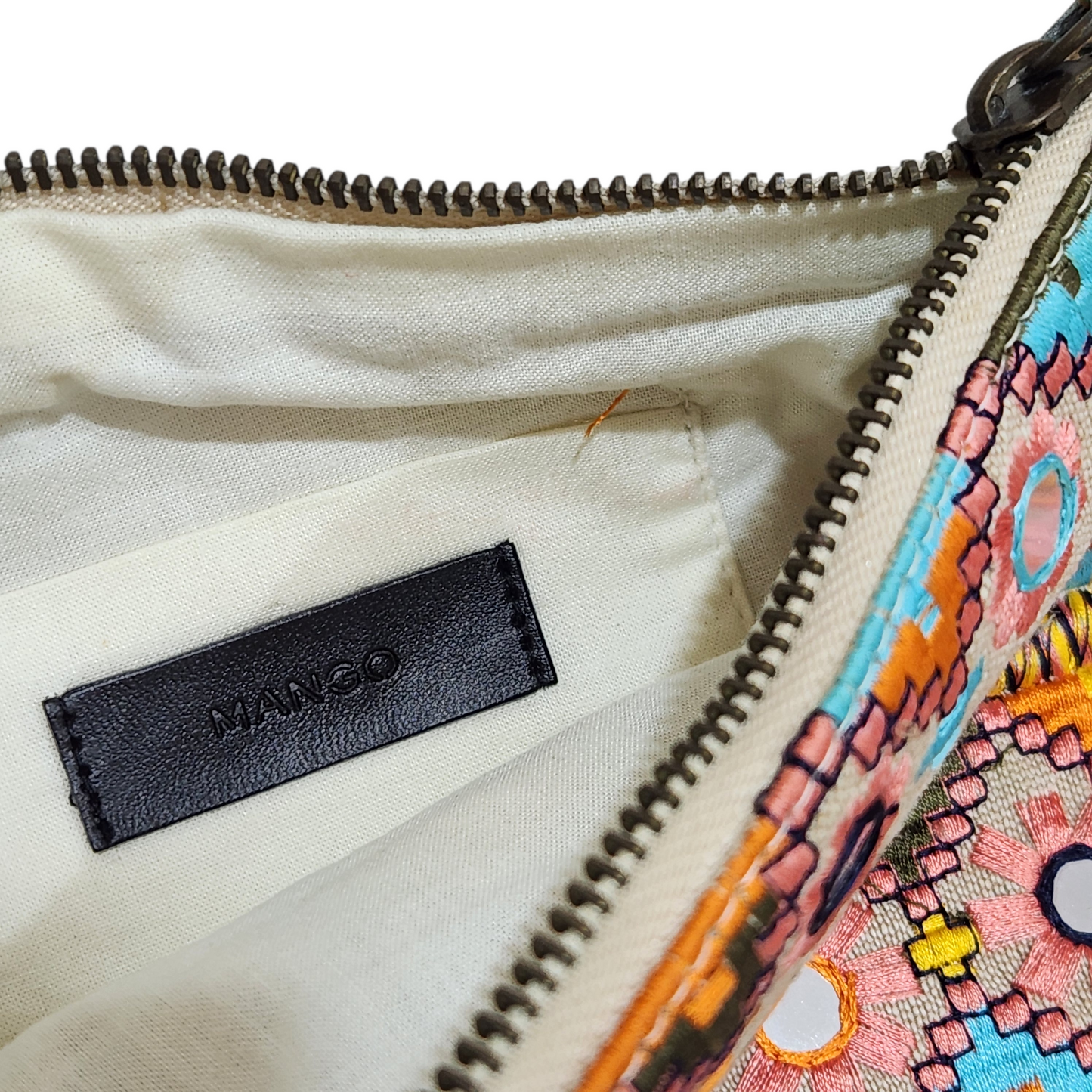 MANGO תיק צד אתני