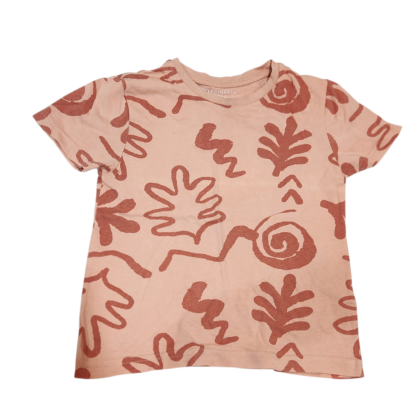 PRIMARK חולצה קצרה לילדים גיל 4-5