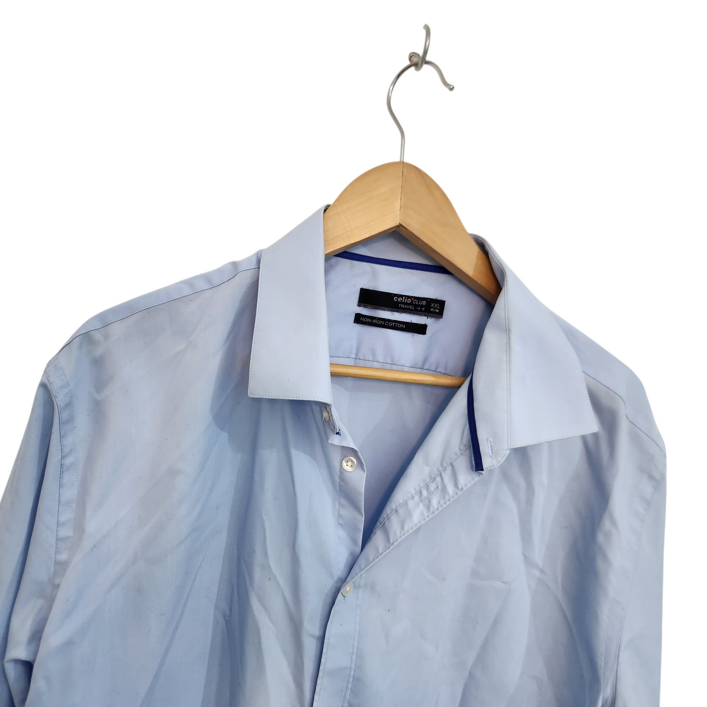 CELIO חולצה מכופתרת לגבר מידה 16.5 XXL