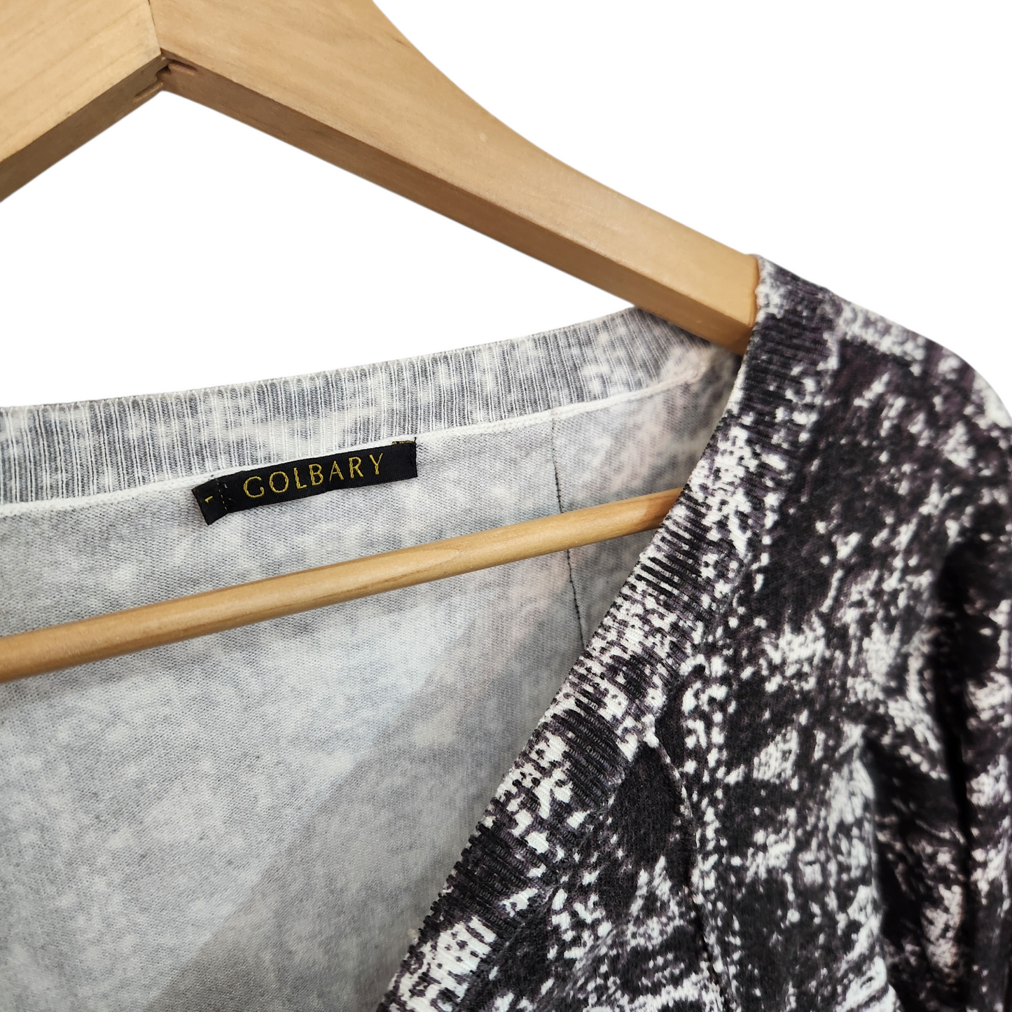 GOLDBARY חולצה ארוכה דקה לאישה מידה 1