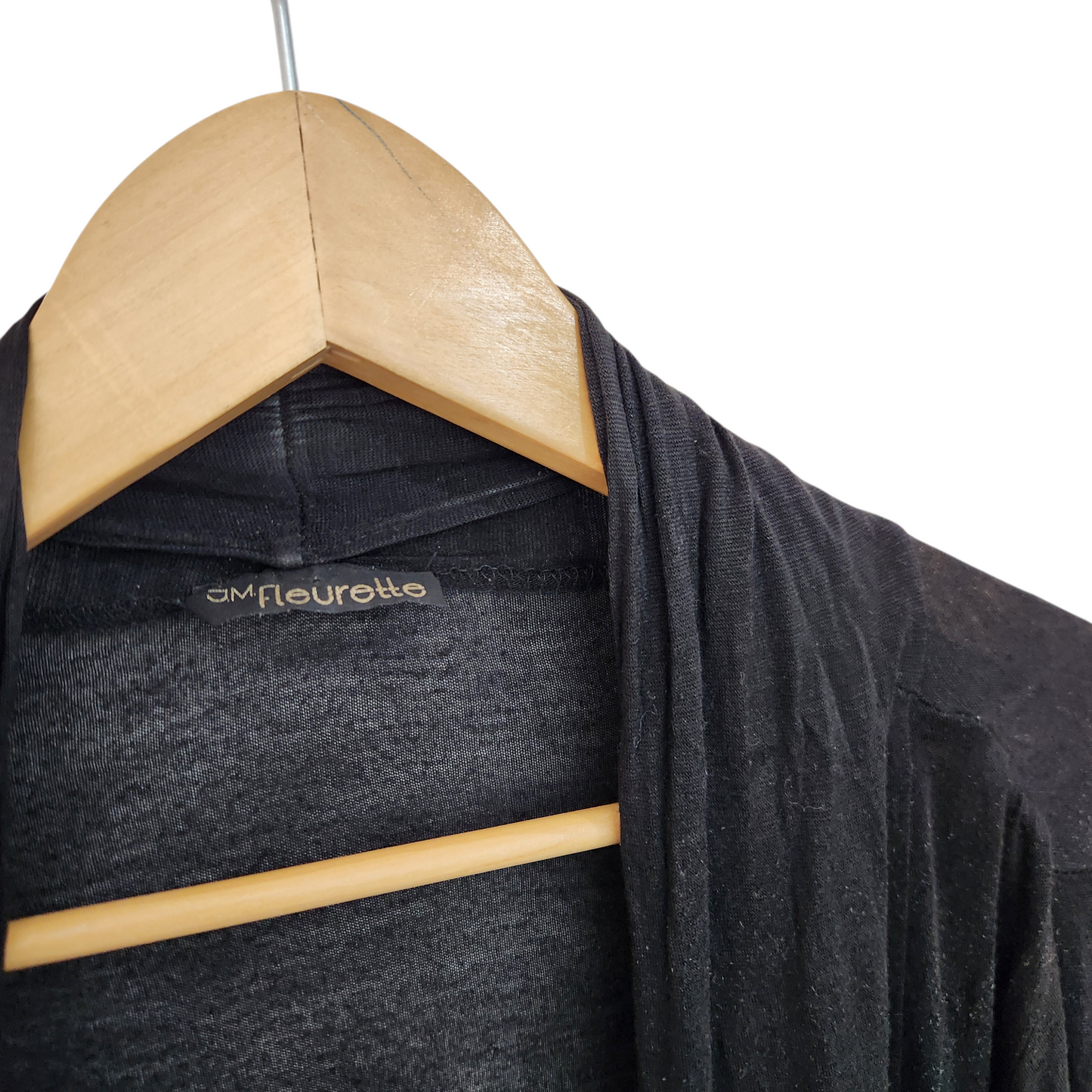 קרדיגן שחור דק | לאישה מידה XL