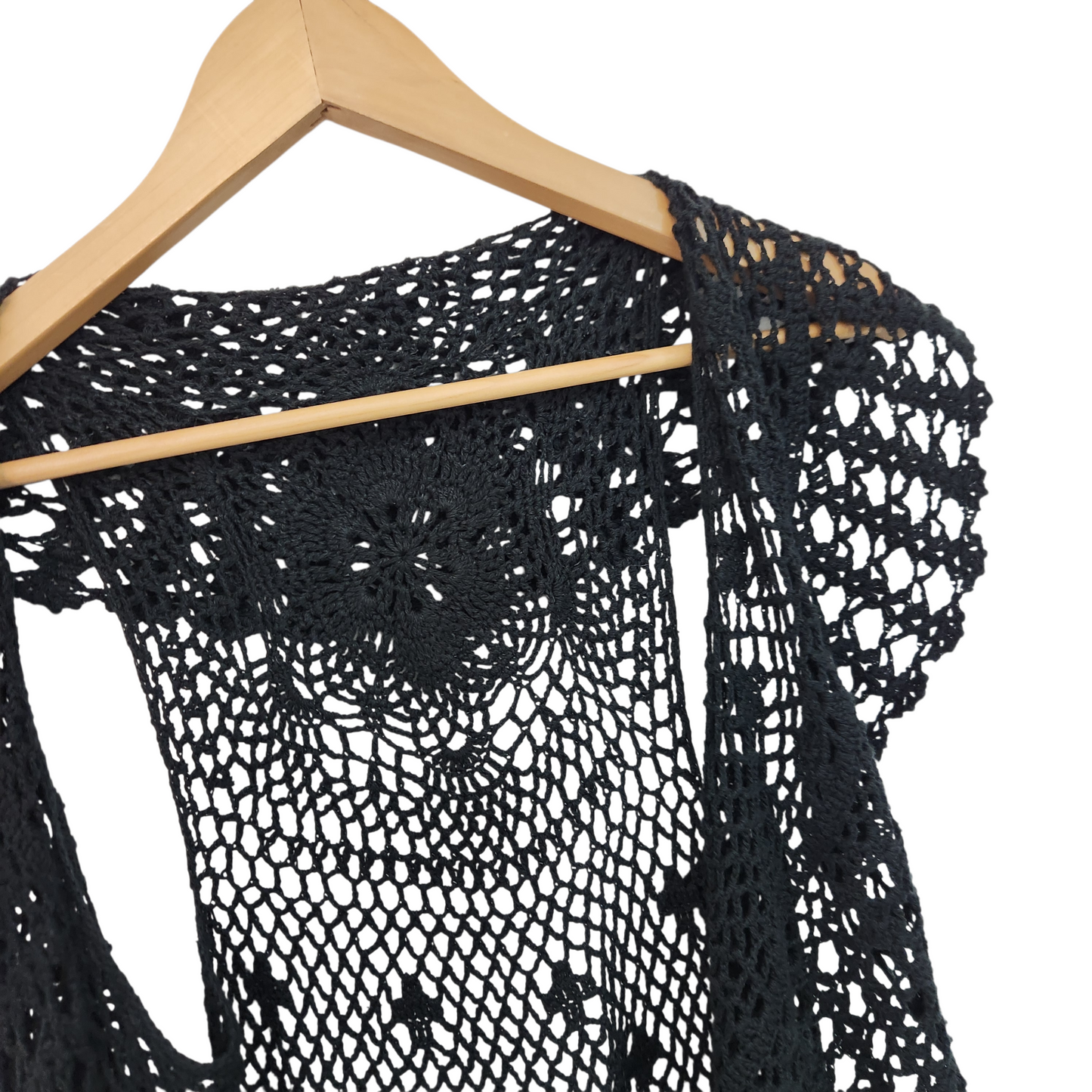 וסט קרושה שחור לאישה מידה S/M