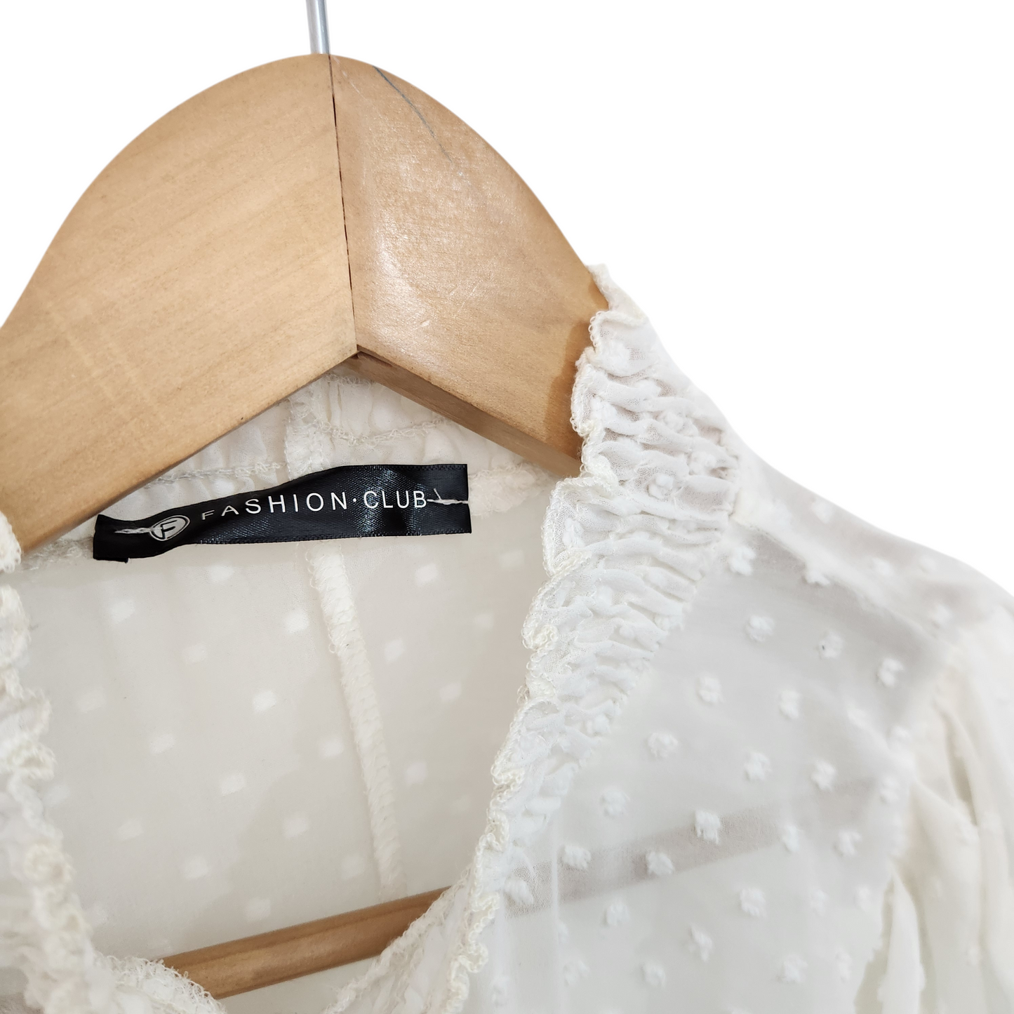 FASHION CLUB חולצה דקה שקופה לאישה מידה S/M