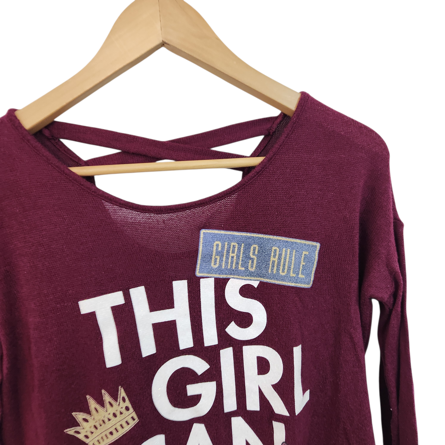 PLACE חולצה ארוכה לילדות גיל 14