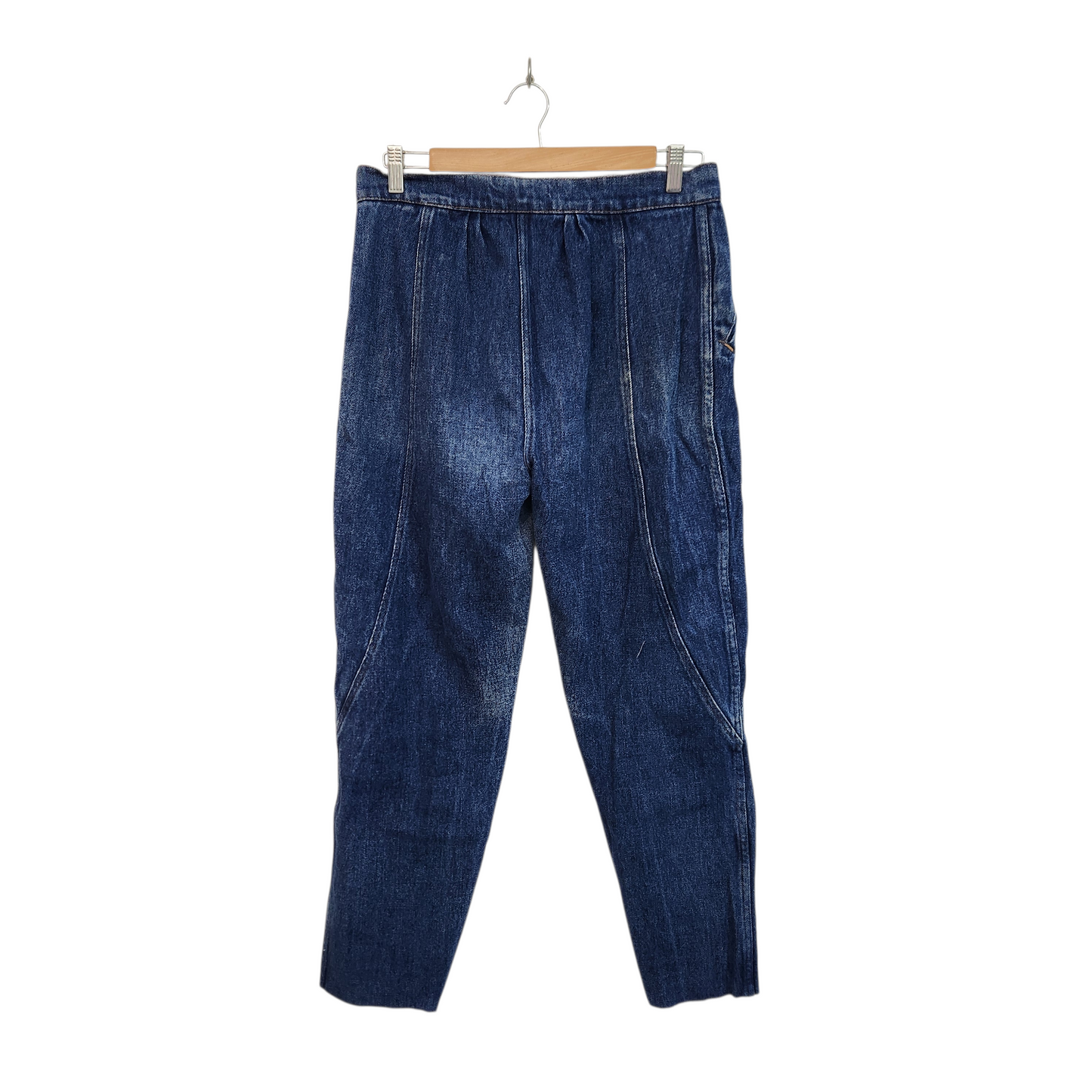 ASHER ג'ינס וינטג' לאישה מידה L/XL היקף מותן 82ס"מ *ראו תיאור