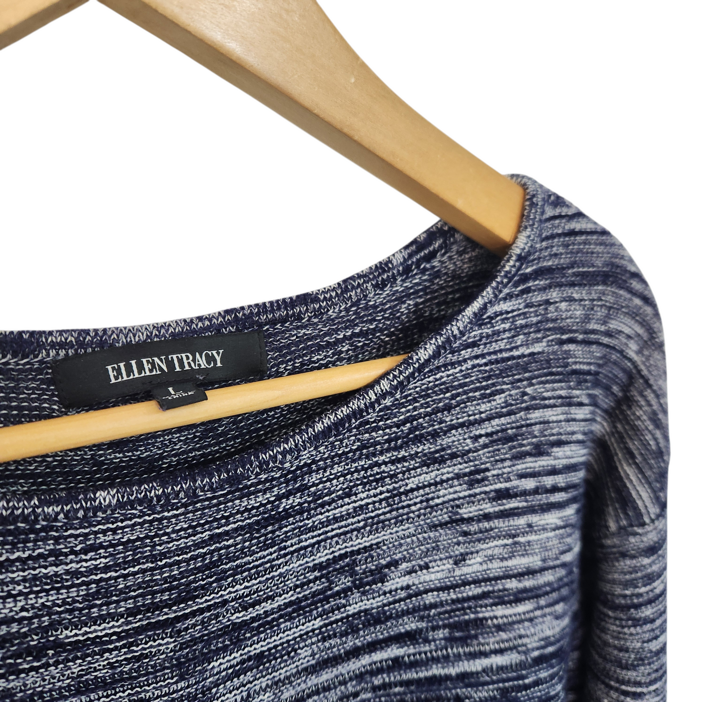 ELLEN TRACY שמלת סריג לאישה מידה L