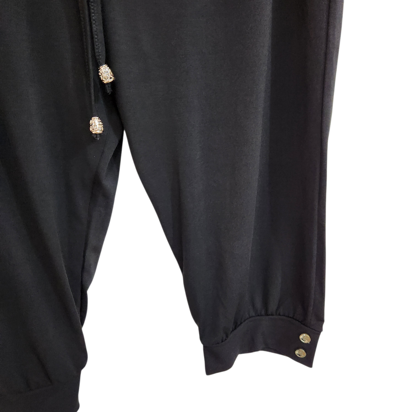 סיסיליה | מכנסיים שחורים דקים 7/8 | לאישה מידה 6 | 32-36אינץ'