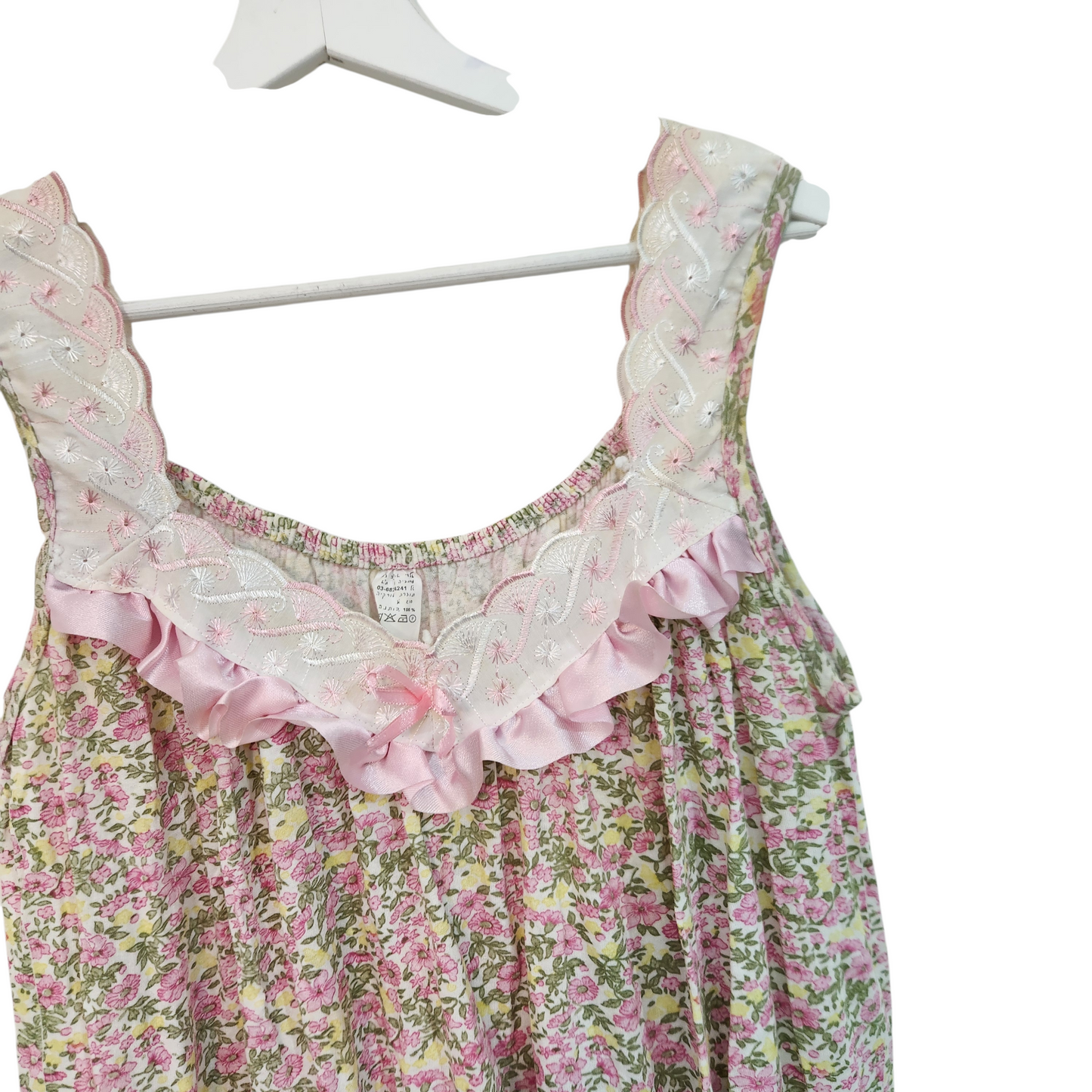 כותונת לילה וינטג' | לאישה מידה XL