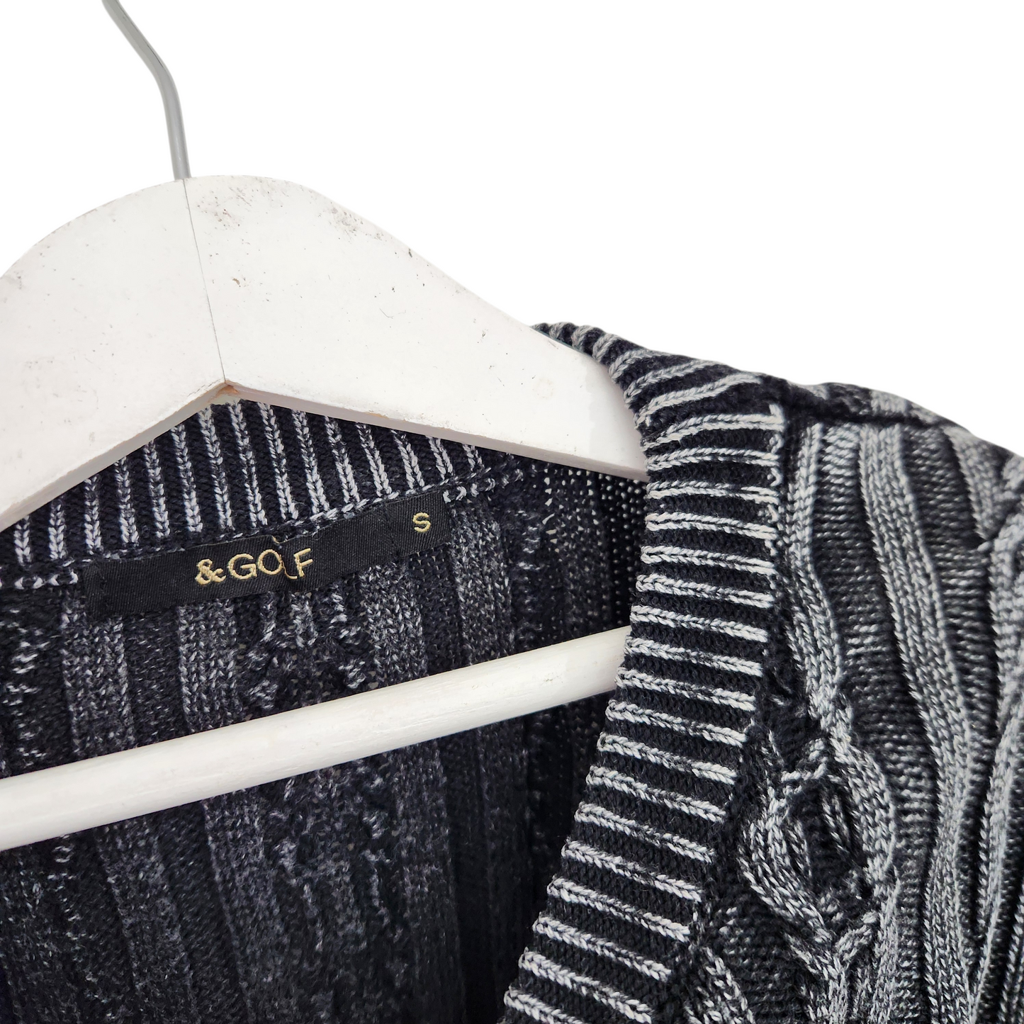 GOLF | חולצת סריג שרוול ארוך צבע אפור | לאישה מידה S