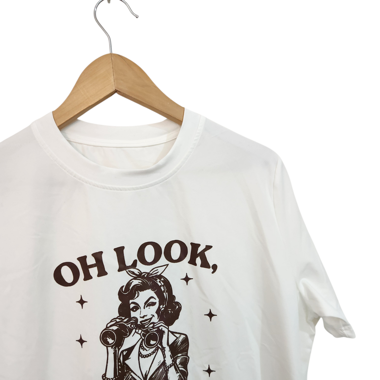 חולצה קצרה לאישה מידה XL