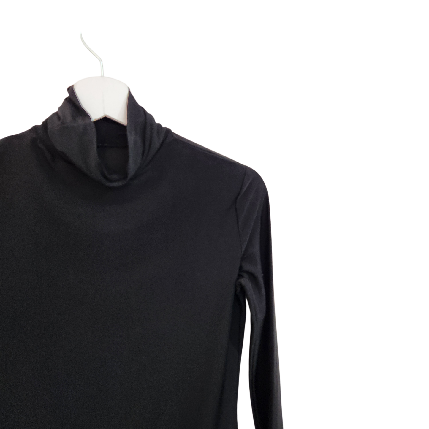 IRIS | חולצה ארוכה דקה צבע שחור | לאישה מידה 3 L