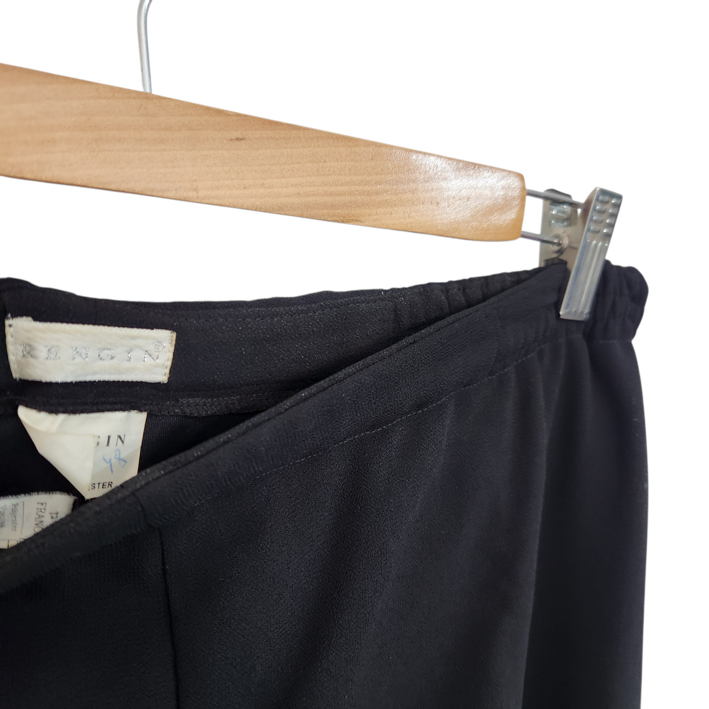 RENGIN | מכנסיי וינטג' רחבים מעוצבים | מידה 48