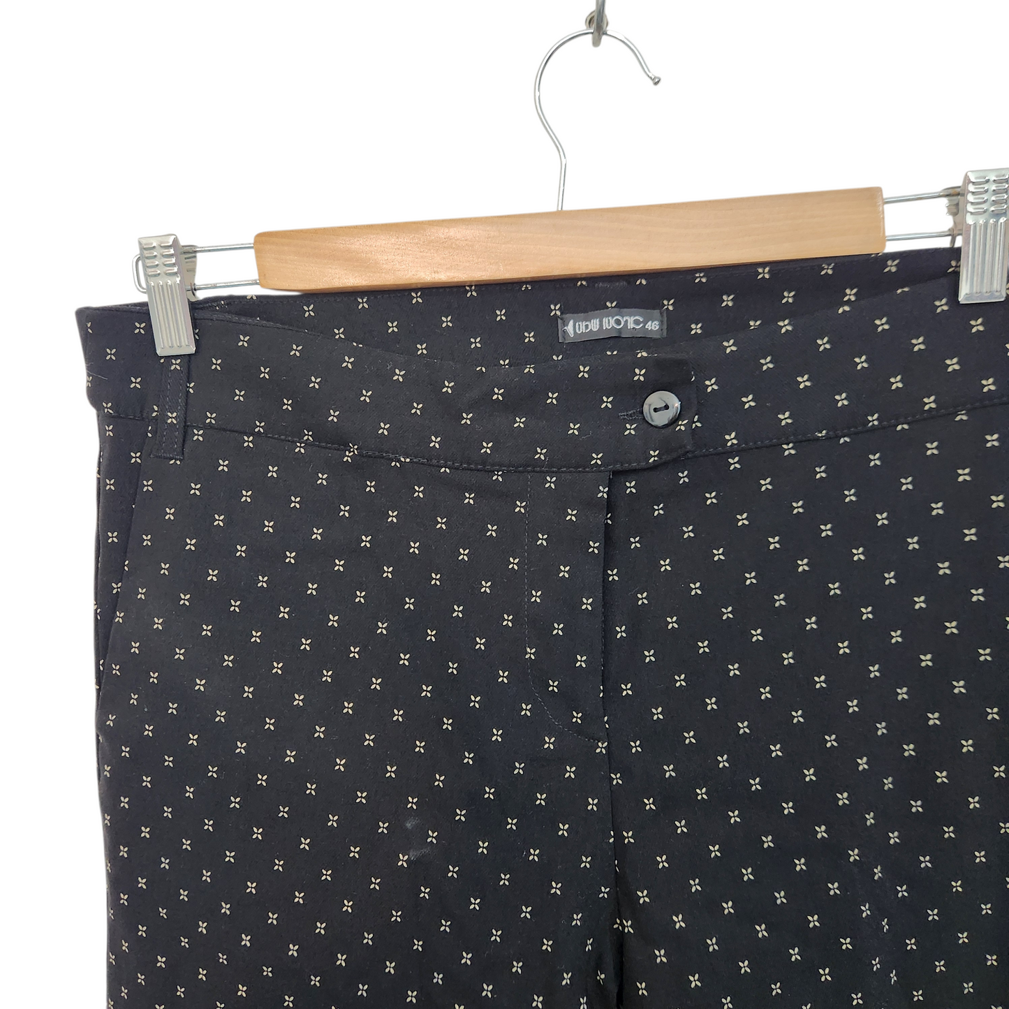 אריסטו שמט | מכנסיים ארוכים צבע שחור | לאישה מידה 46