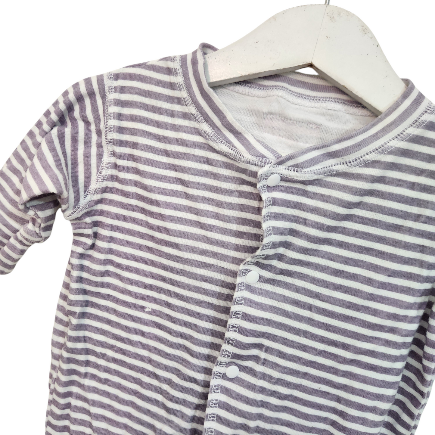 סריגמיש | אוברול שרוול ארוך לתינוקות | גיל 0-3 חודשים