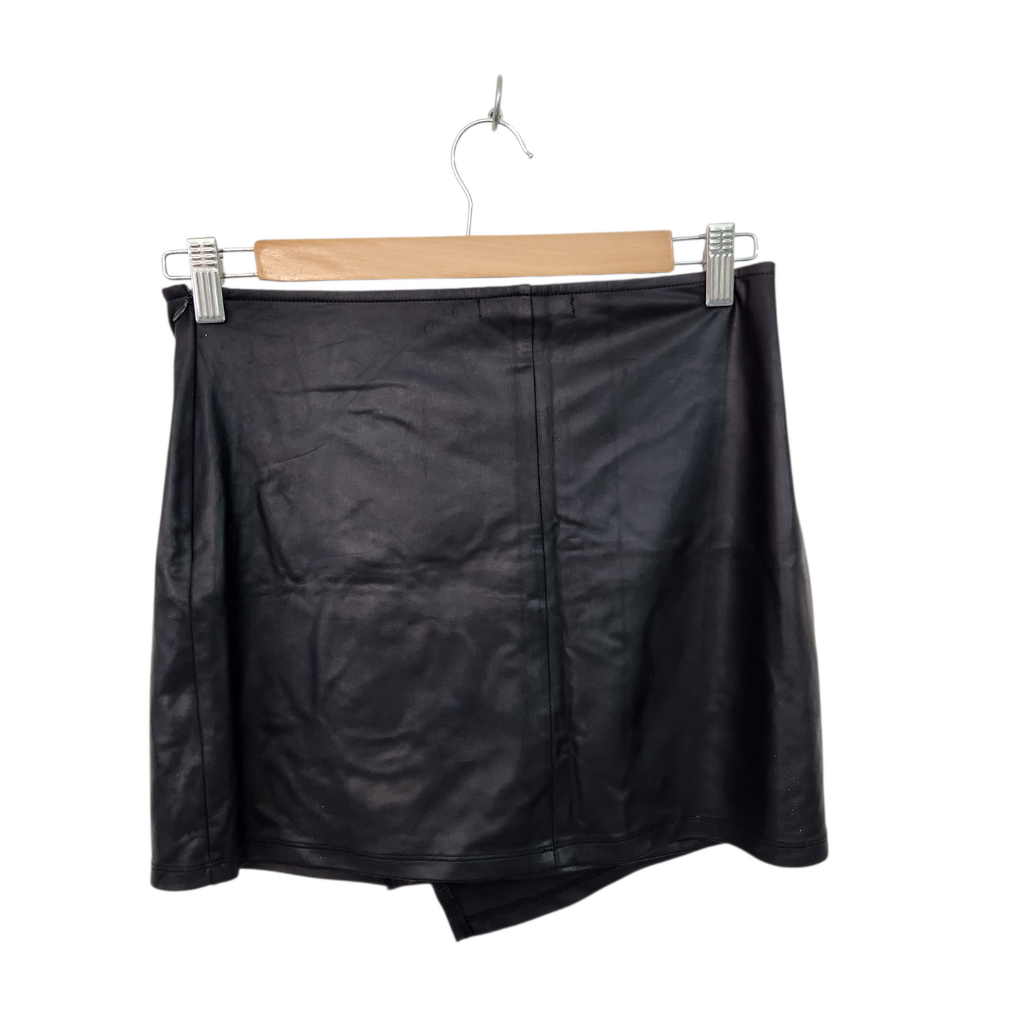 FOREVER21 | חצאית שחורה דמוי עור | לאישה מידה M