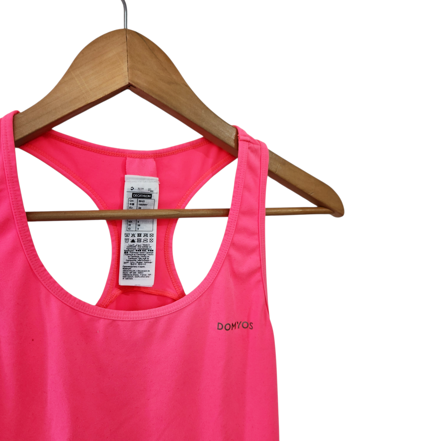 DECATHLON | גופיה צבע ורוד | לאישה מידה XS