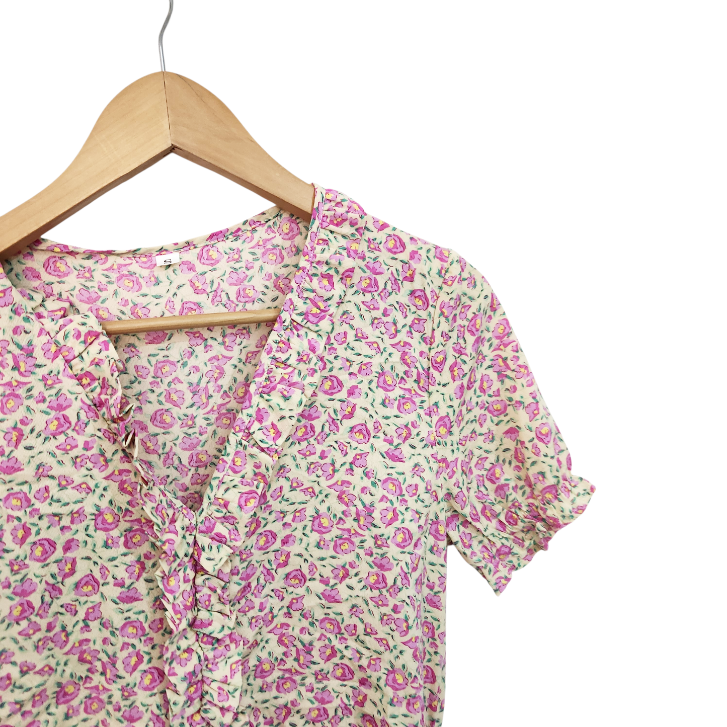 שמלת וינטג' פרחונית | לאישה מידה S