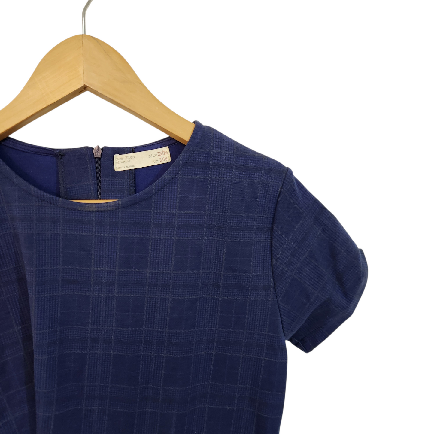 ZARA | שמלה כחולה | לילדות גיל 13-14