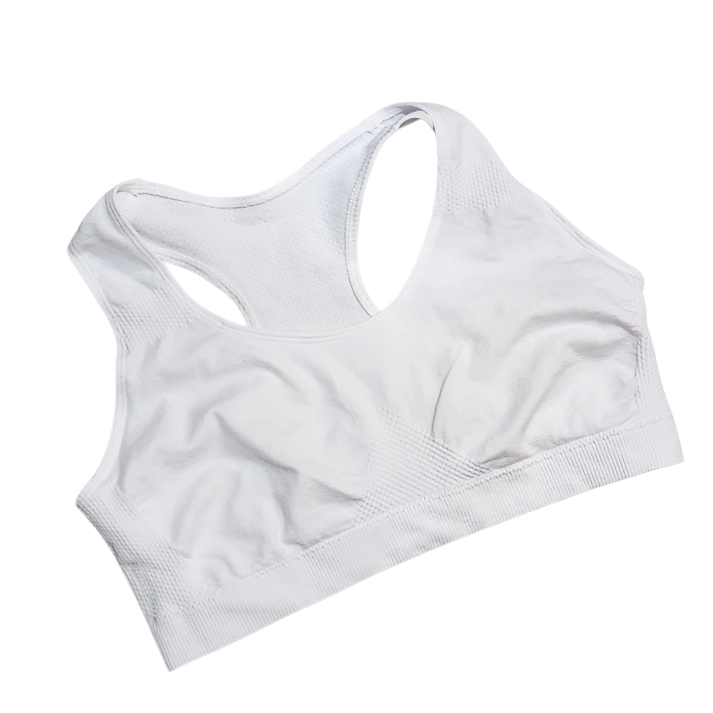 PRIMARK | חזיית ספורט צבע לבן | לילדות גיל 14-15