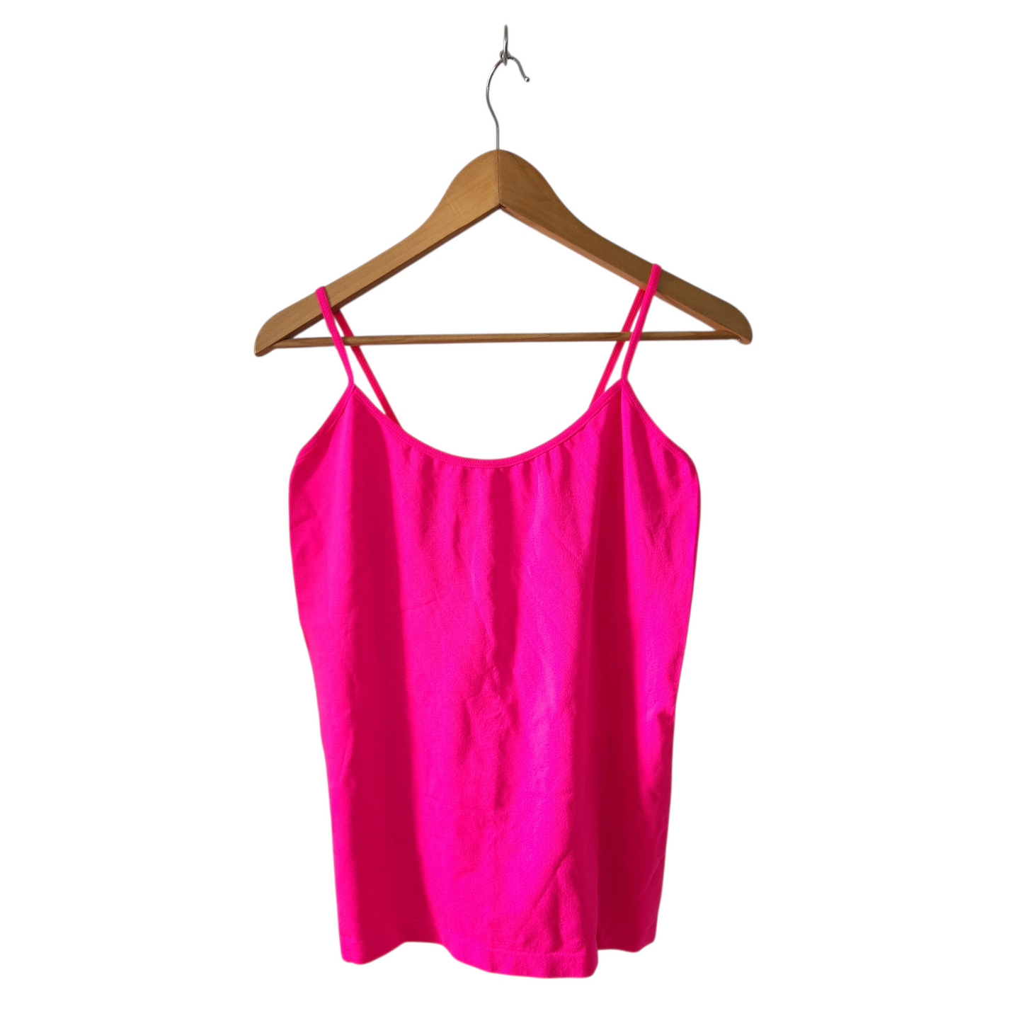 גופייה בייסיק צבע ורוד נאון | לאישה מידה L/XL