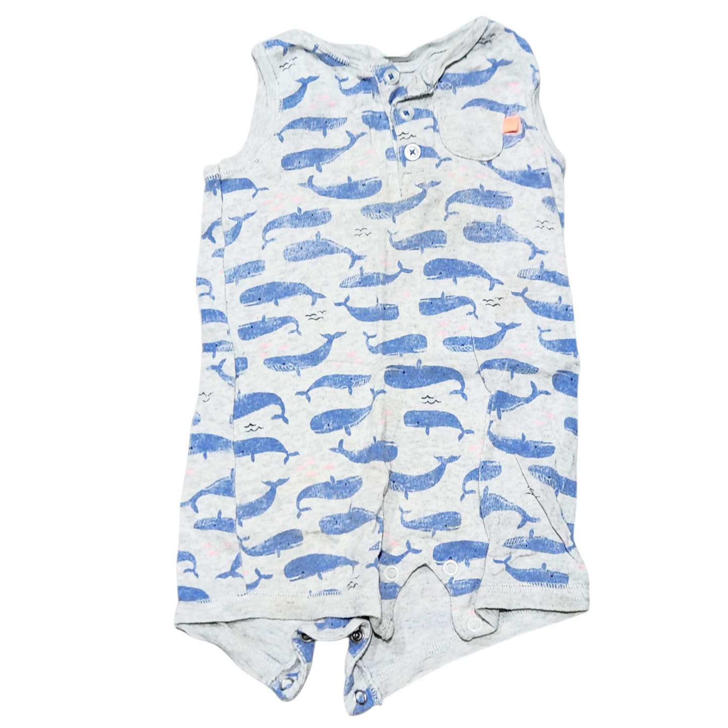 CARTER'S | אוברול קייצי לתינוקות גיל 9 חודשים