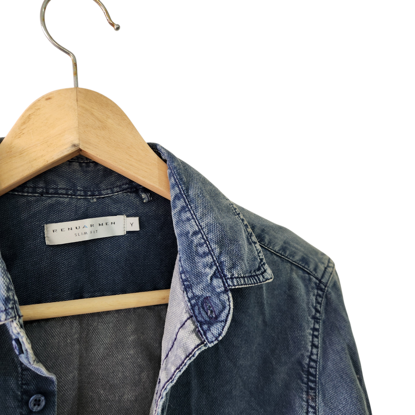 RENUAR | חולצה דקה מכופתרת | לגבר מידה XS