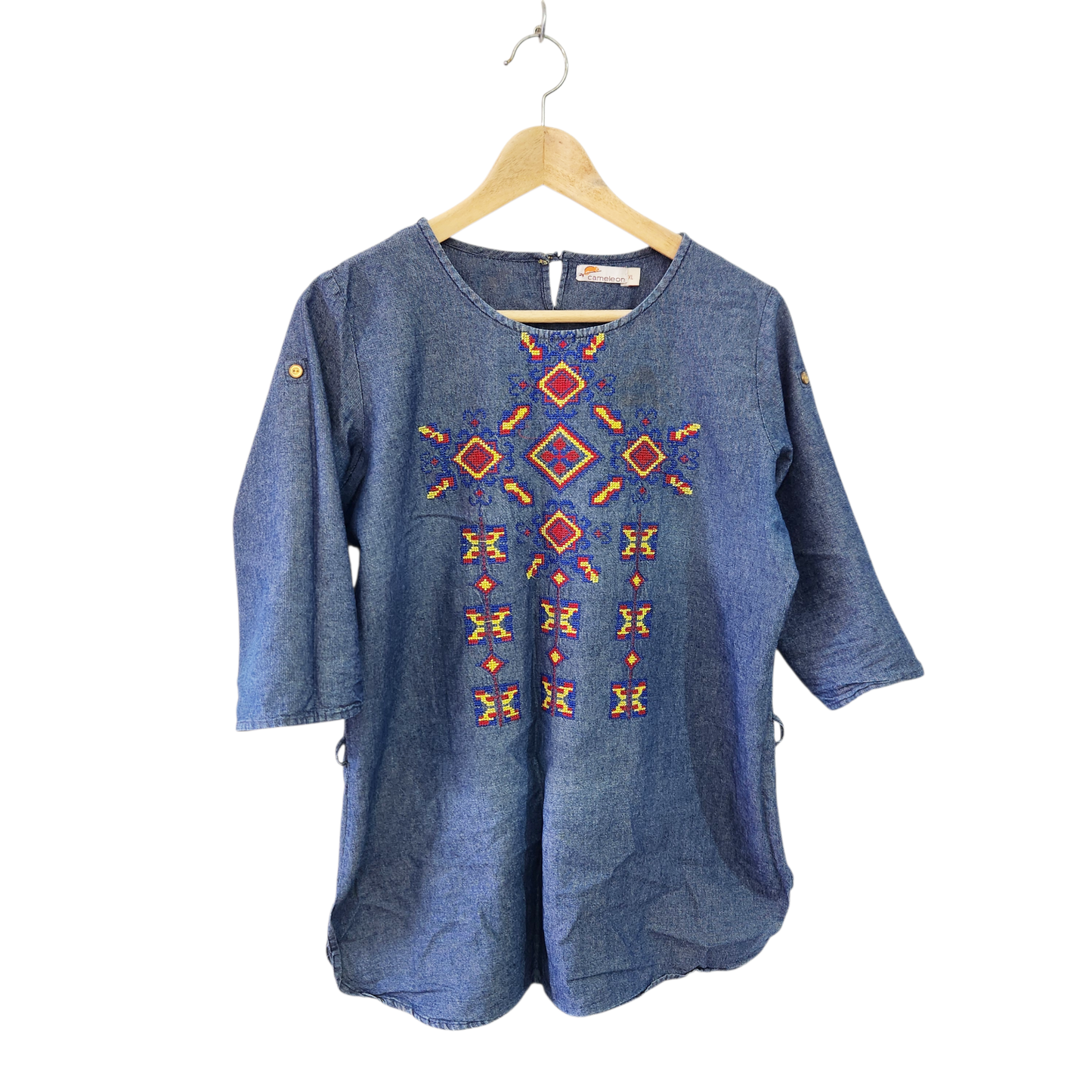 CAMELEON | חולצה אתנית | לאישה מידה XL