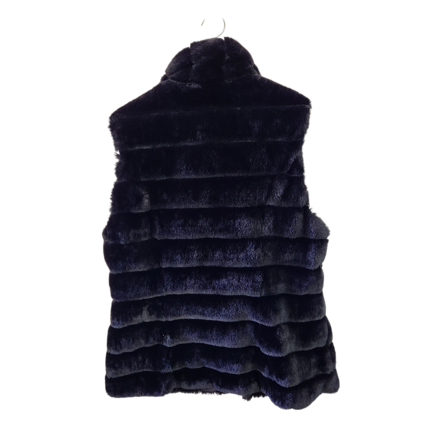 BARBARA LEBEK | ווסט פליז שחור | לאישה מידה XL