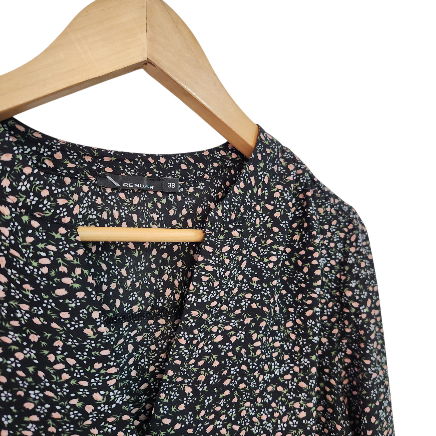 RENUAR | חולצה ארוכה דקה לאישה מידה 38 M