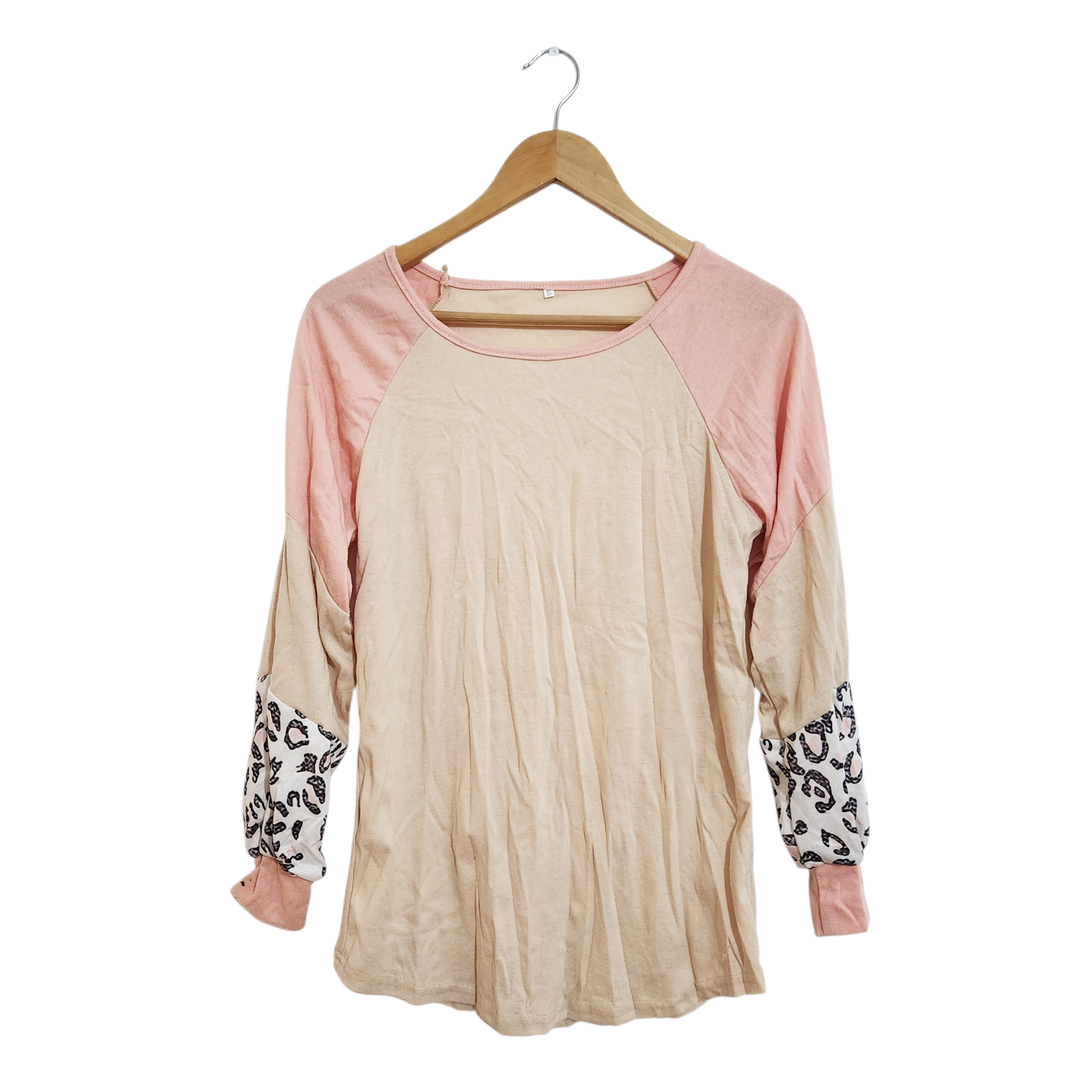 חולצה ארוכה דקה לאישה מידה L