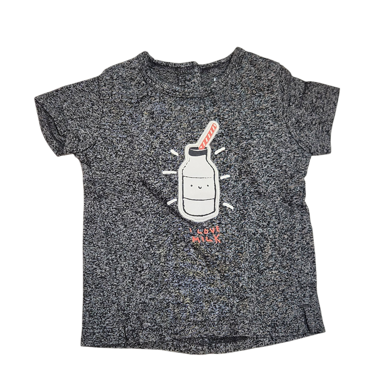 KIABI | חולצה קצרה לילדים גיל 0-3 חודשים