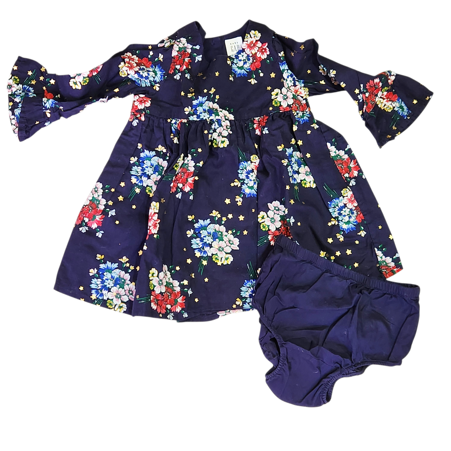 GAP | שמלה + תחתונים לתינוקות גיל 6-12 חודשים