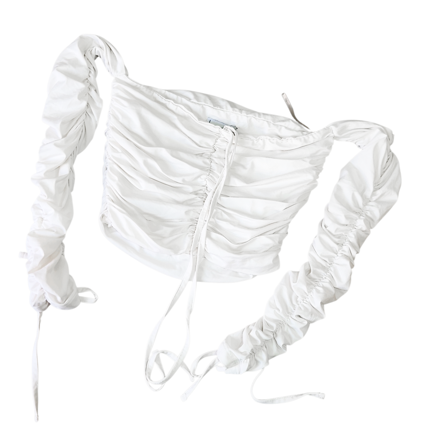 ADIKA | חולצת בטן מעוצבת שרוול ארוך | לאישה מידה XS