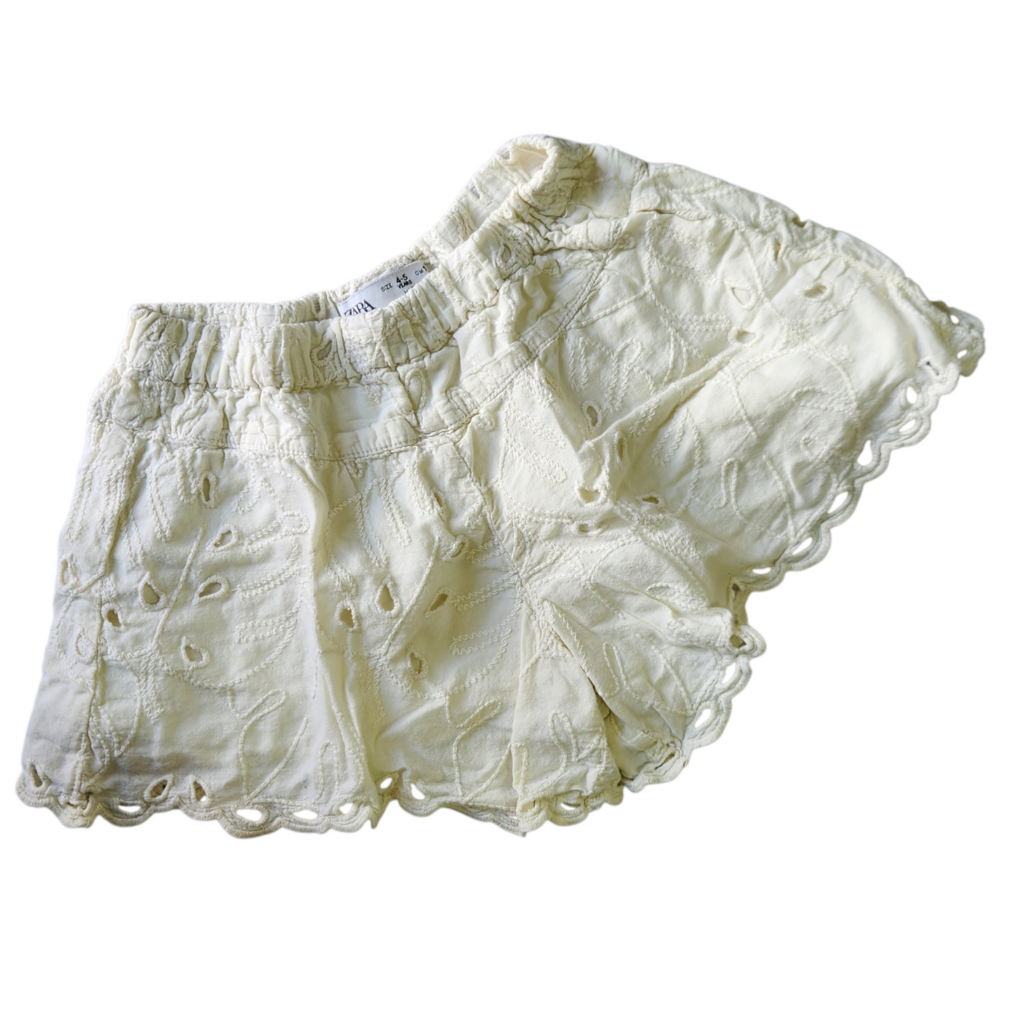 ZARA | מכנסיים קצרים לילדות גיל 4-5