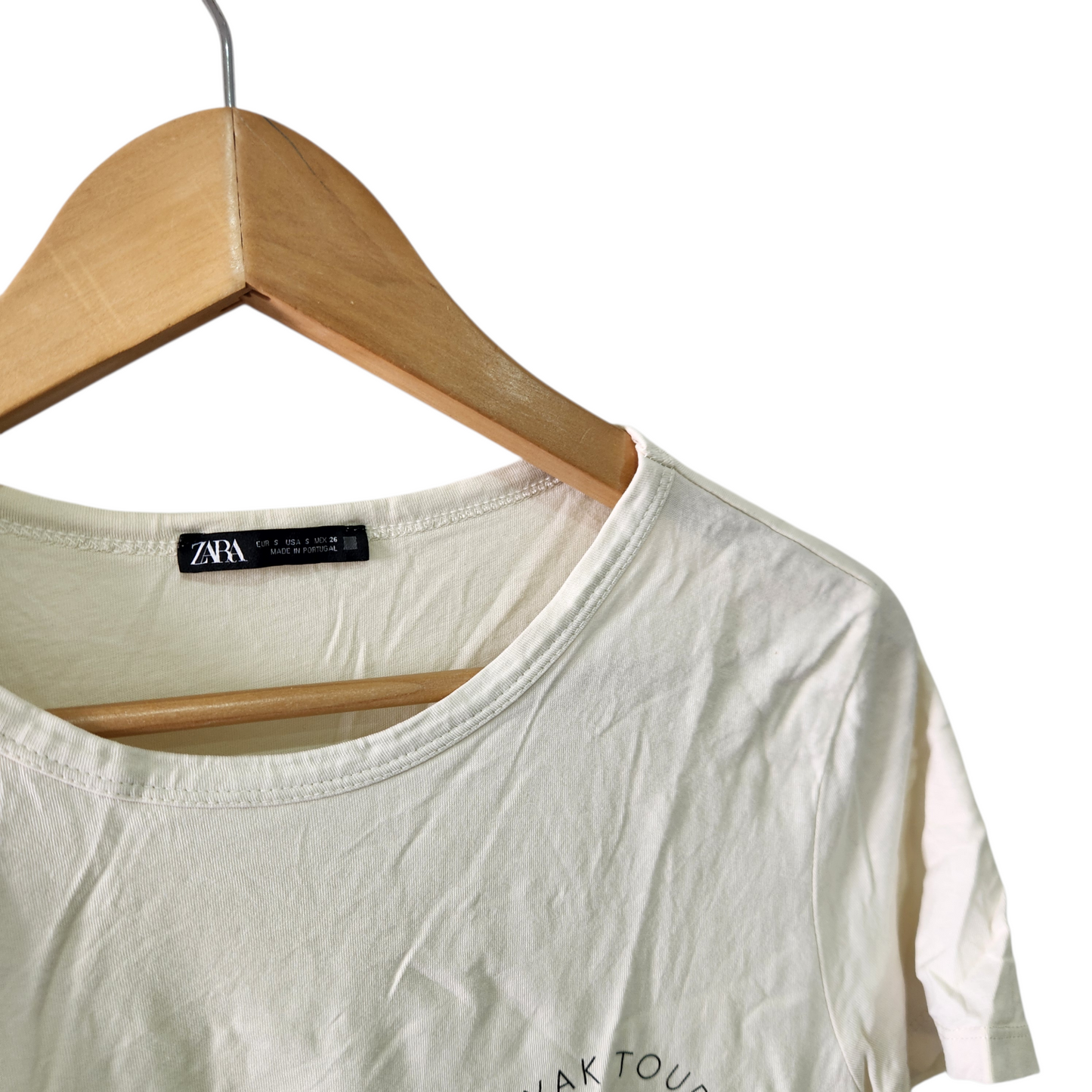 ZARA | חולצה קצרה לאישה מידה S