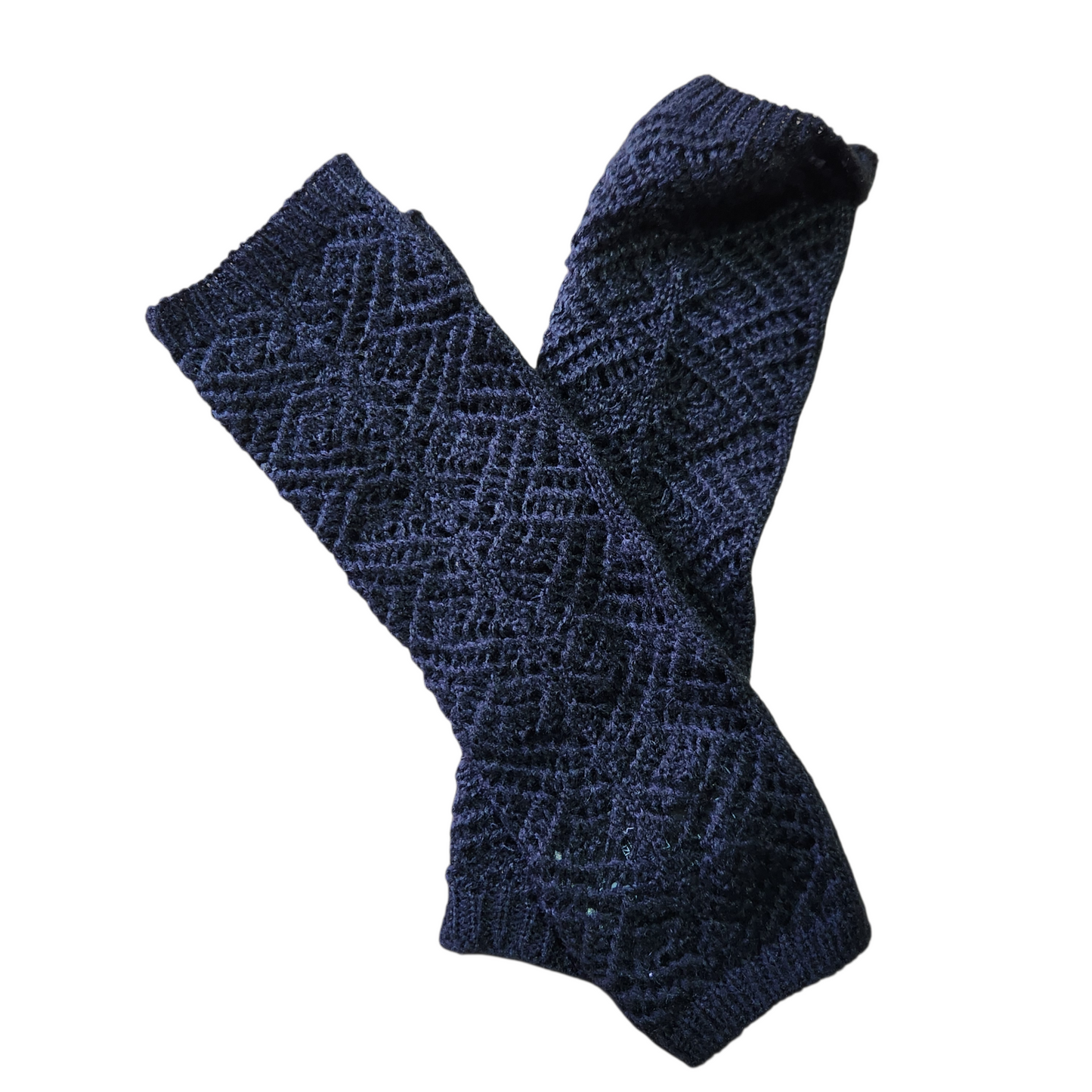 כפפות סרוגות צבע שחור