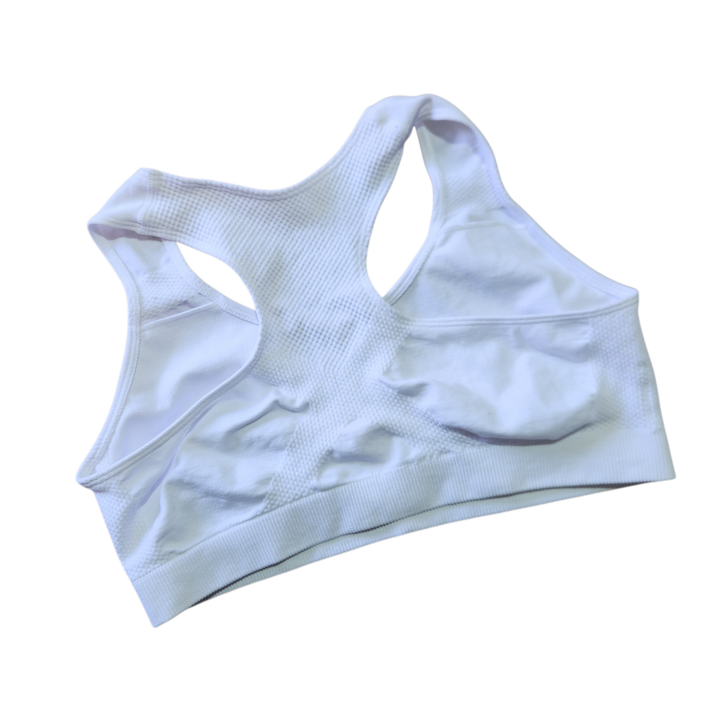 PRIMARK | חזיית ספורט צבע לבן | לילדות גיל 14-15